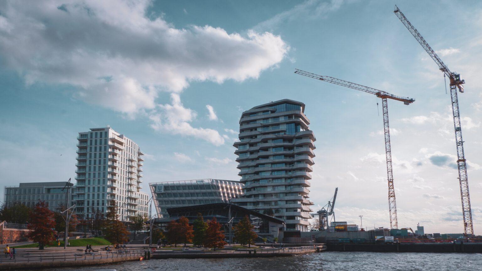 De wijk Hafencity.